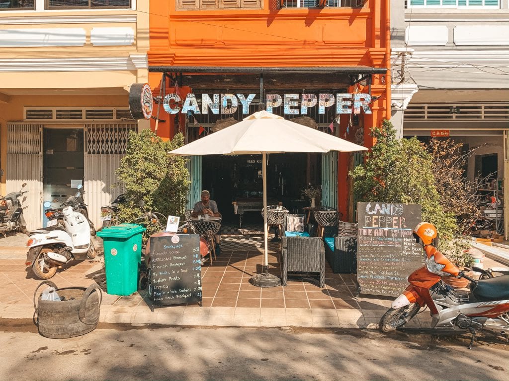 Candy Pepper bar in Kampot.